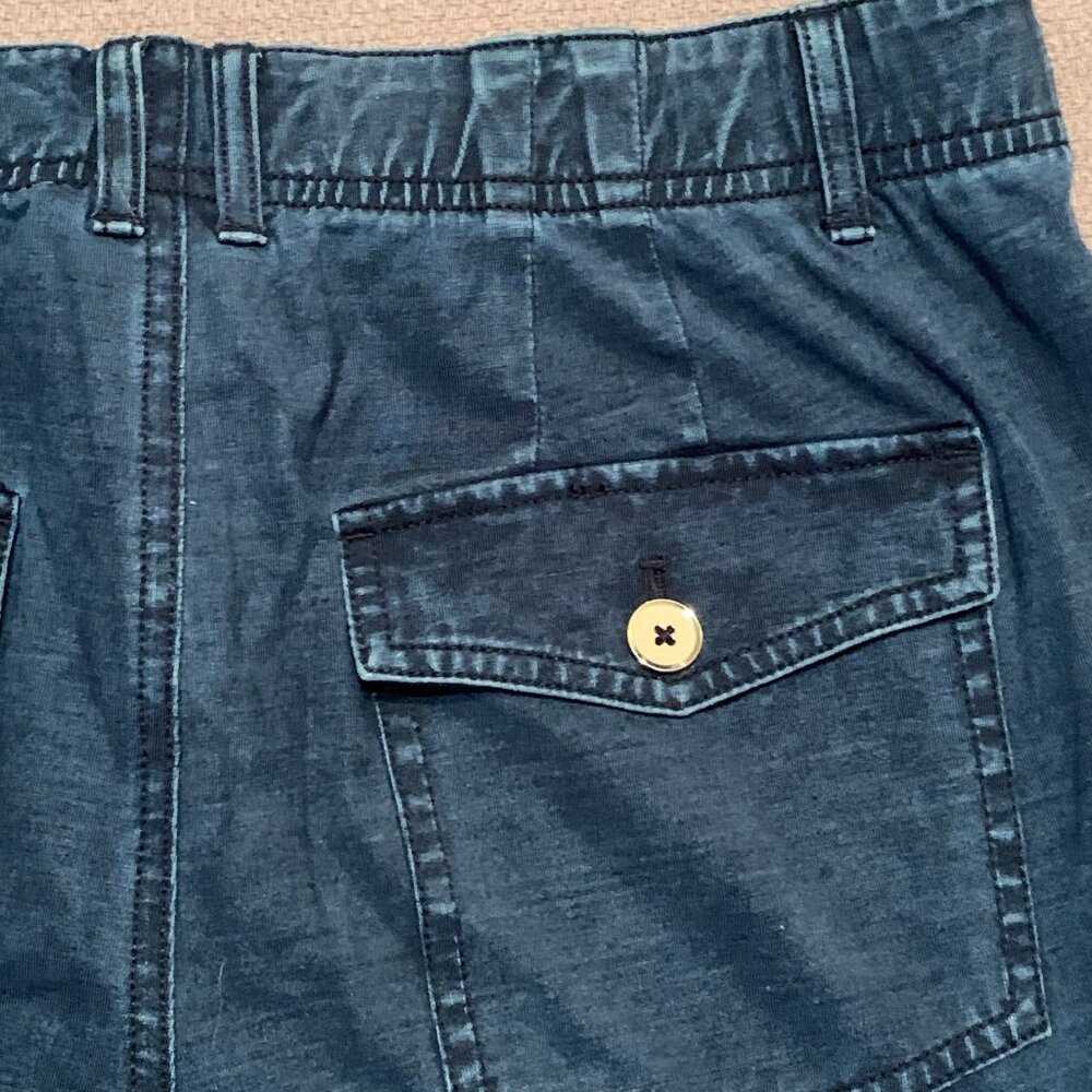 White House Black Market Stretch "The Slim Crop" Pants size 12